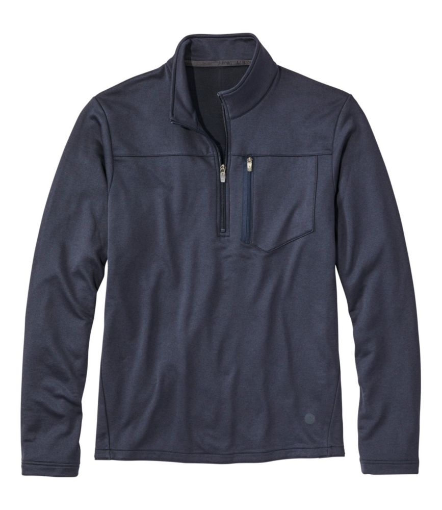 Pull-over Orvis Homme 1/4 Zip – Bleu – Taille XL
