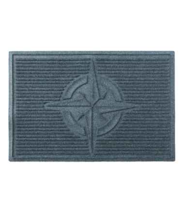 Everyspace Recycled Waterhog Doormat, Compass Rose