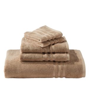 Bean's Organic Cotton Towel Hand Set/2 Stripe