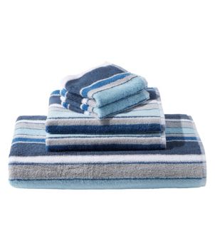 Bean's Organic Cotton Towel Hand Set/2 Stripe