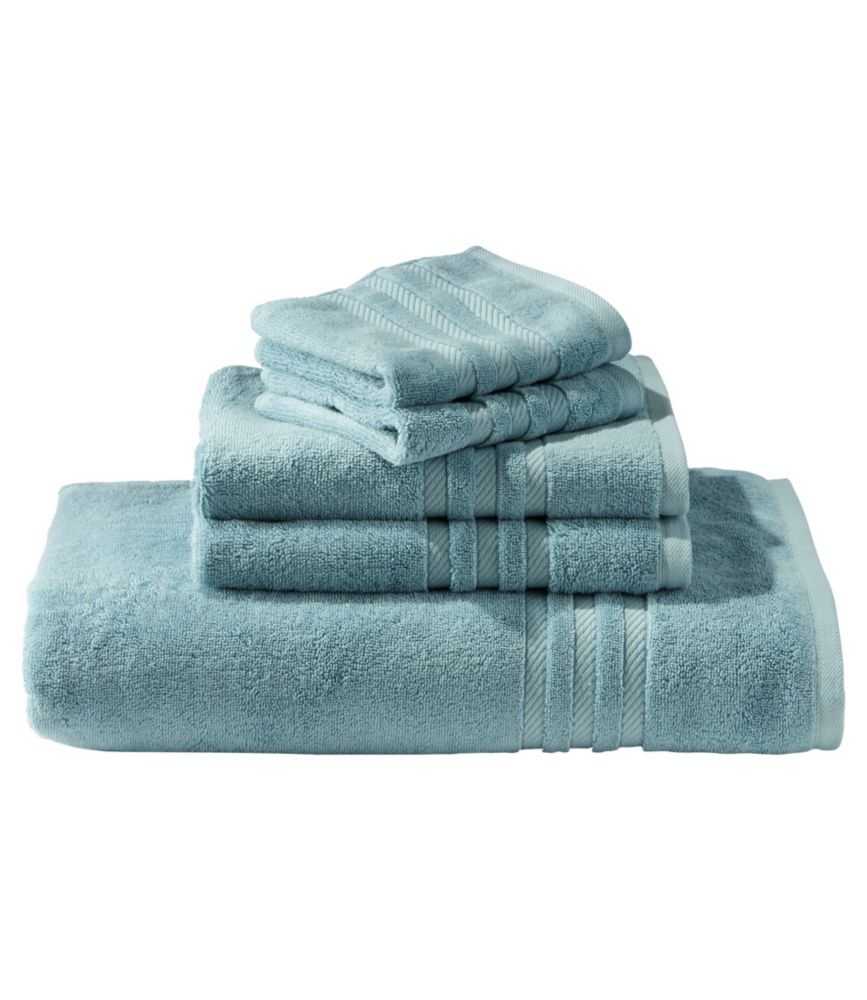 Bean's Organic Cotton Towel, Blue Quartz, small image number 1