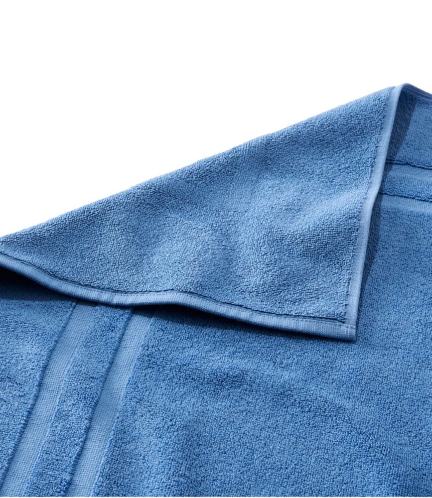 Bean's Organic Cotton Towel Bath Mat, Blue Quartz, small image number 2