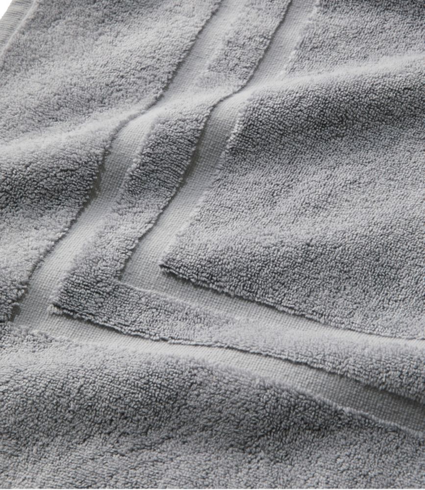 Bean's Organic Cotton Towel Bath Mat, White, small image number 3