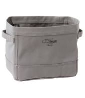 Sonoma Goods for Life Canvas Storage Tote, Light Grey, Large