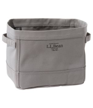 Canvas Storage Tote, Rectangular