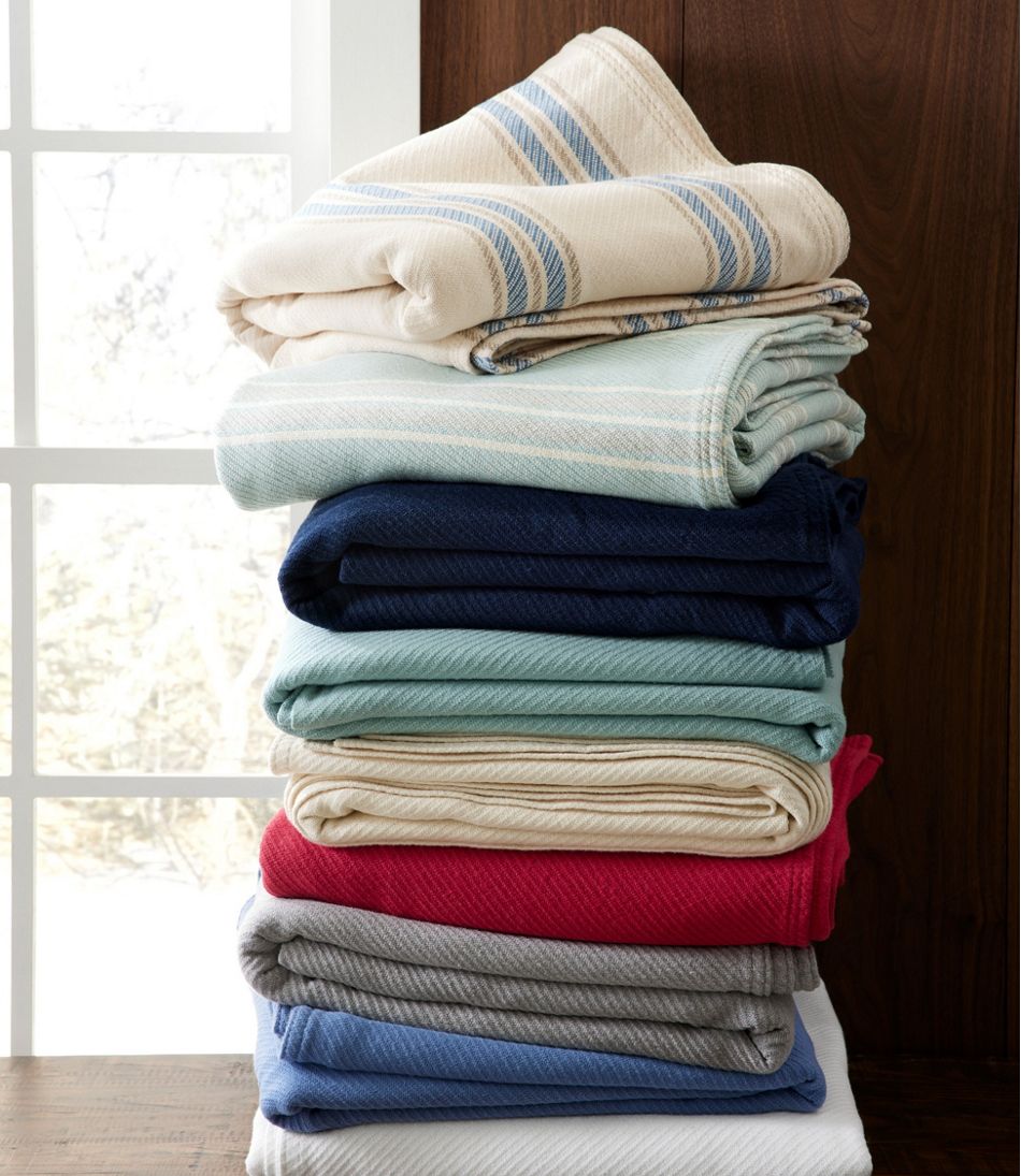 Maine Twill Blanket, Stripe