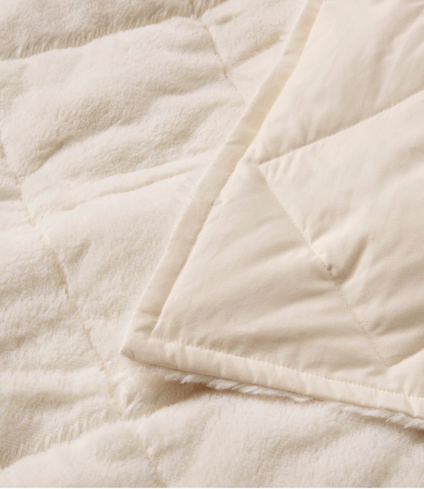 Ultraplush PrimaLoft Throw, Cream, small image number 2