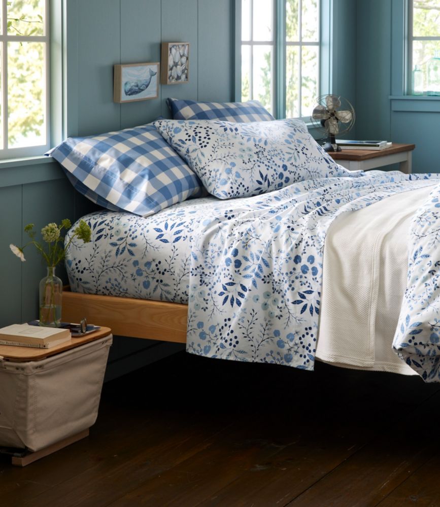 280-Thread-Count Pima Cotton Pillowcases, Check, Set of Two, , small image number 3