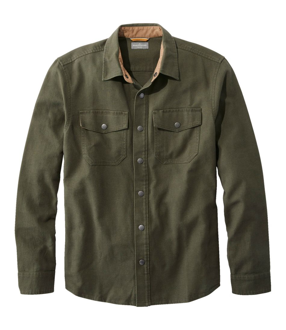 Signature Rugged Soft Twill Shirt | Casual Button-Down Shirts L.L.Bean