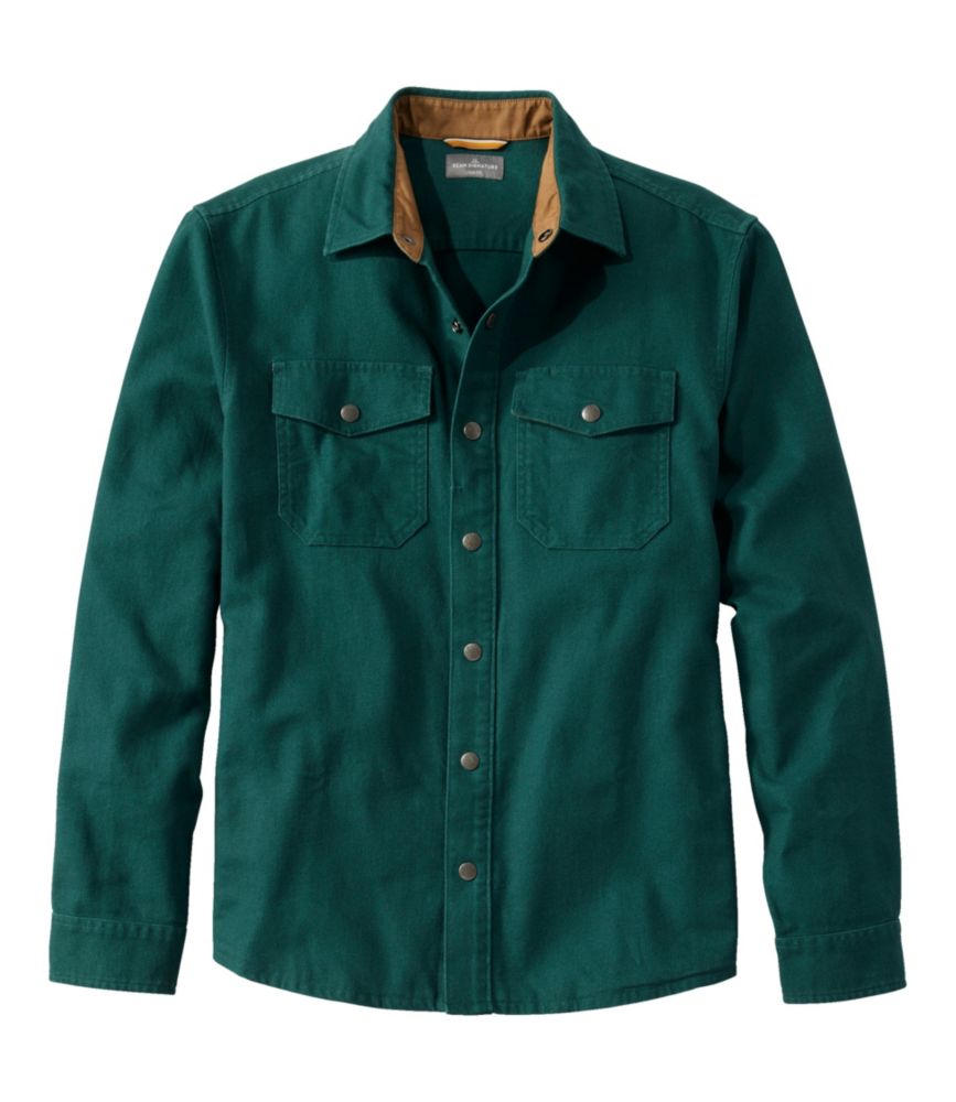 Men's Signature Rugged Soft Twill Shirt Casual ButtonDown Shirts at