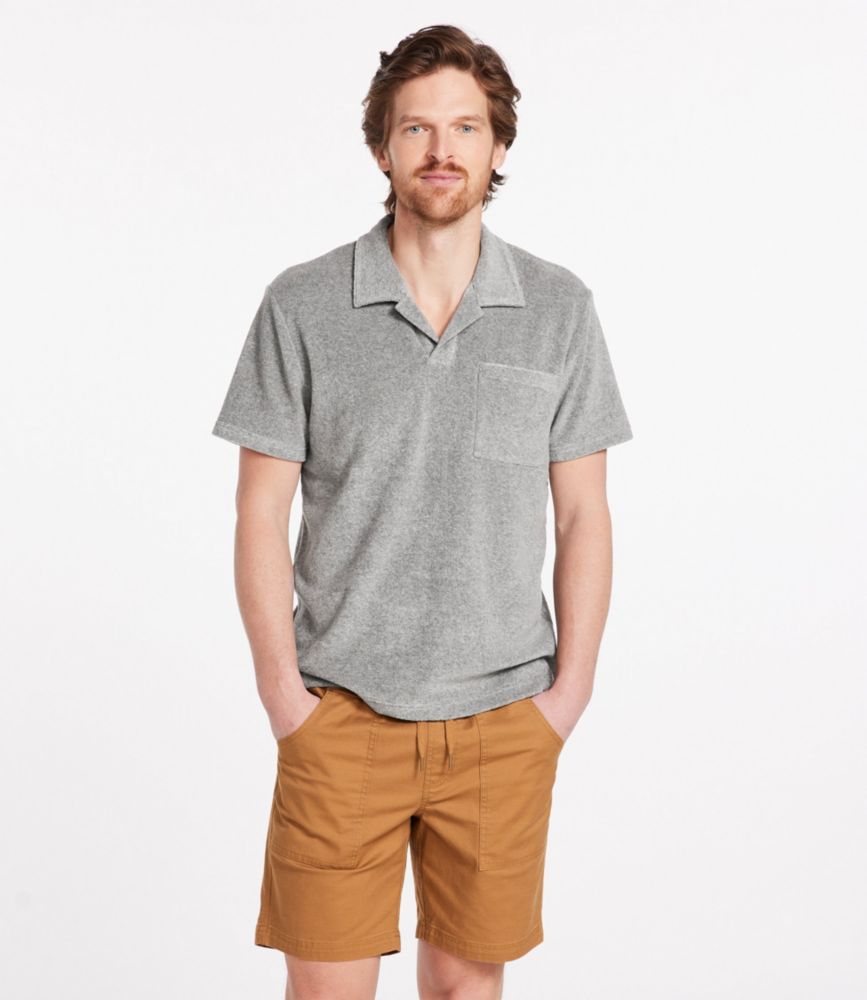 Men S Signature Terry Polo Short Sleeve Slim Fit Shirts At L L Bean   516614 0 44