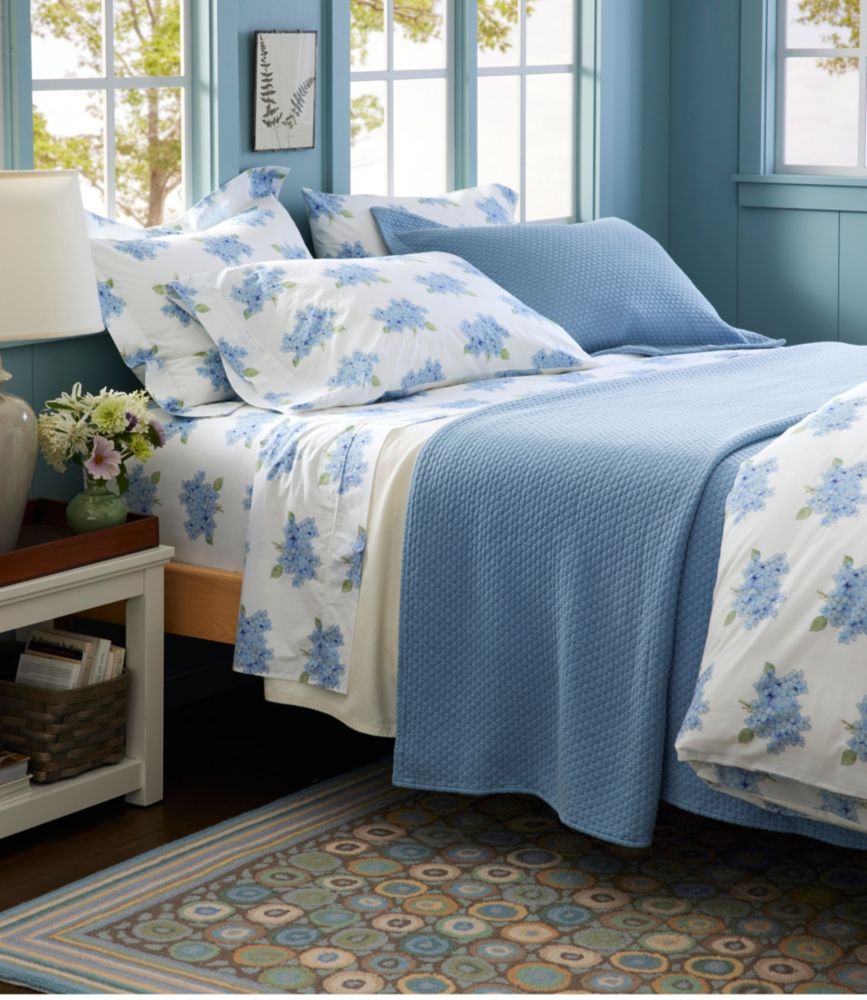 Sara Fitz™ Hydrangea Percale Sheet Collection, , small image number 4