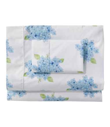 Sara Fitz&trade; Hydrangea Percale Sheet Collection