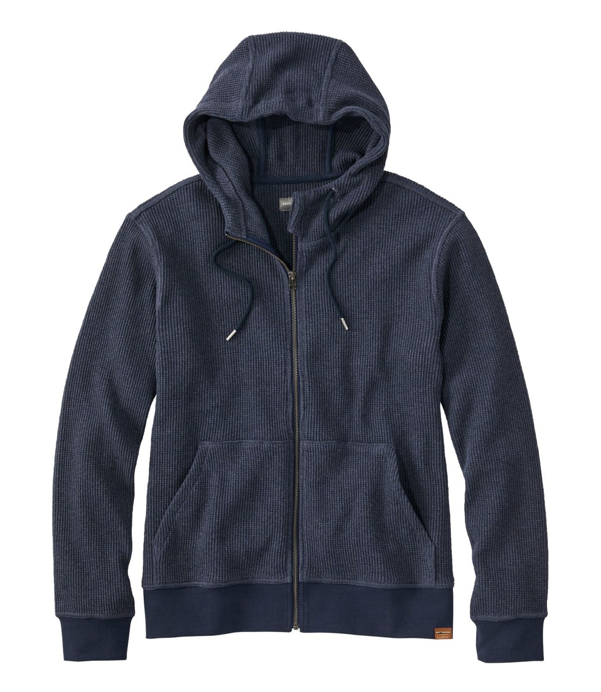 Men's Signature Waffle FullZip Hoodie at L.L. Bean