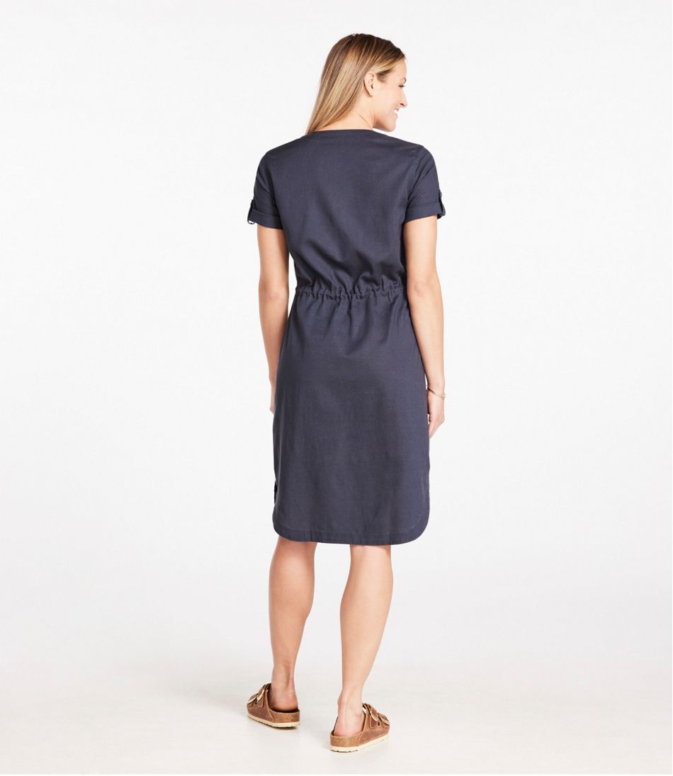 Women's Signature Tencel Linen Blend Woven Dress | Dresses & Skirts at ...