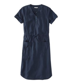 Women's Signature Tencel Linen Blend Woven Dress