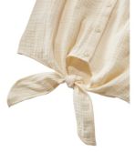 Women's Signature Cotton Double Weave Shirt, Short-Sleeve