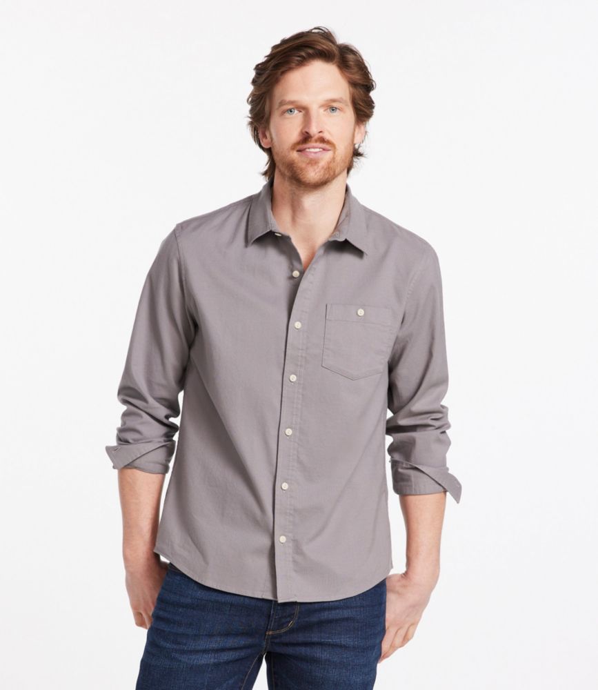 mens stretch oxford shirt