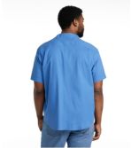 Men's Lakewashed Camp Shirt, Short-Sleeve, Traditional Untucked Fit