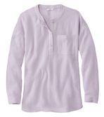 Women's Signature Cotton Gauze Double-Weave Shirt, Long-Sleeve