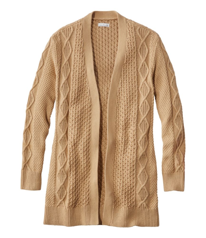 Ll bean open cardigan best sale