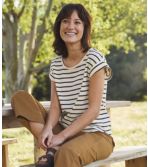 Women's Signature Rangeley Cotton Tee, Scoopneck