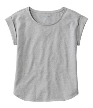 Women's Signature Rangeley Cotton Tee, Scoopneck