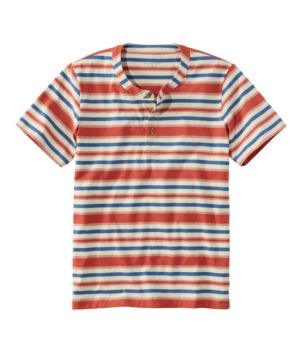 Men's Signature Rangeley Cotton Henley, Short-Sleeve