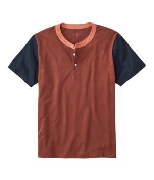 Men's Signature Rangeley Cotton Henley, Short-Sleeve