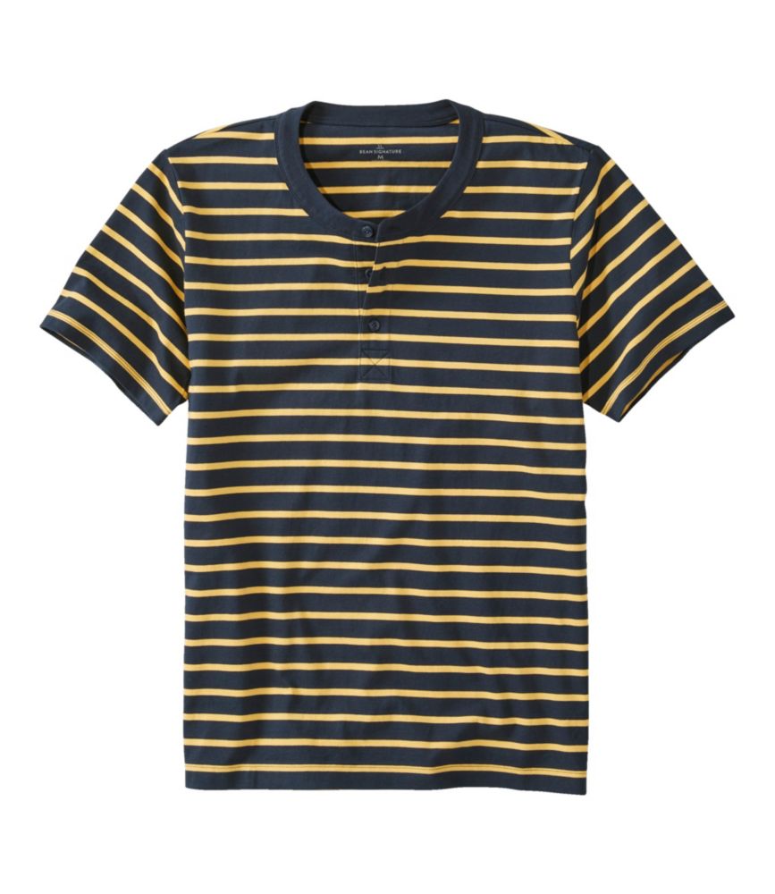 Men's Signature Rangeley Cotton Henley, ShortSleeve Henleys at L.L.Bean