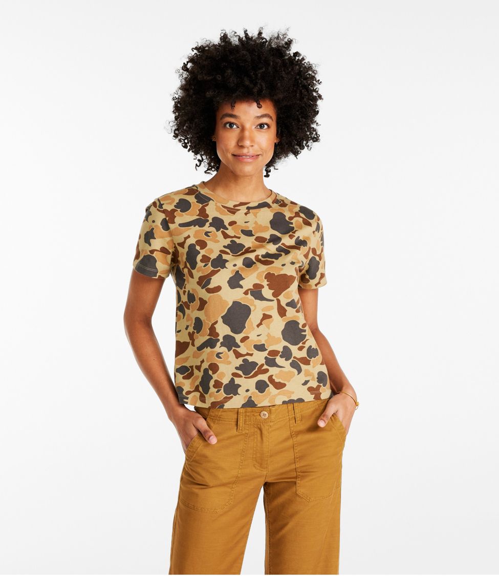 Women's leopard print t-shirt