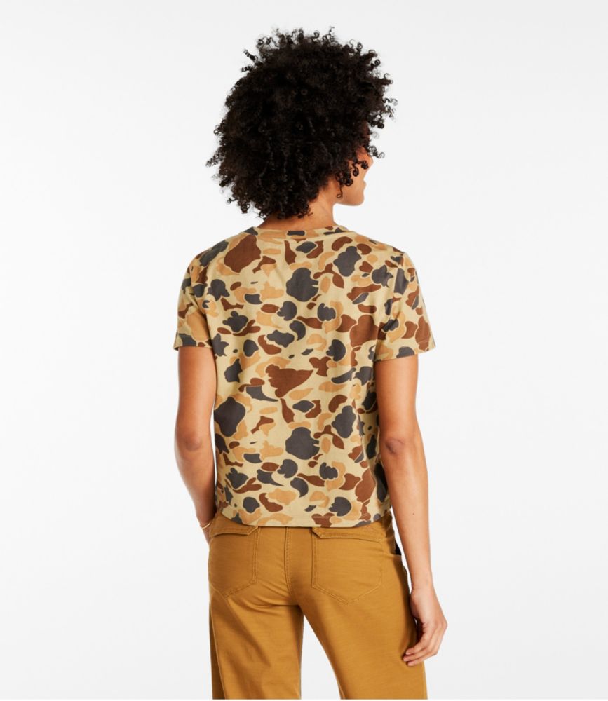 Women's Signature Rangeley Cotton Tee, Boxy, , small image number 2