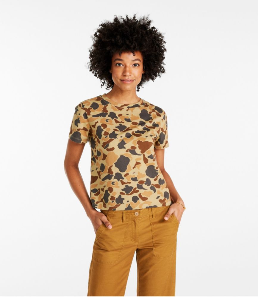 Printed Cotton Boxy T-shirt