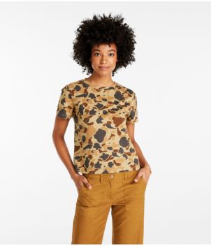 Women's Signature Rangeley Cotton Tee, Boxy