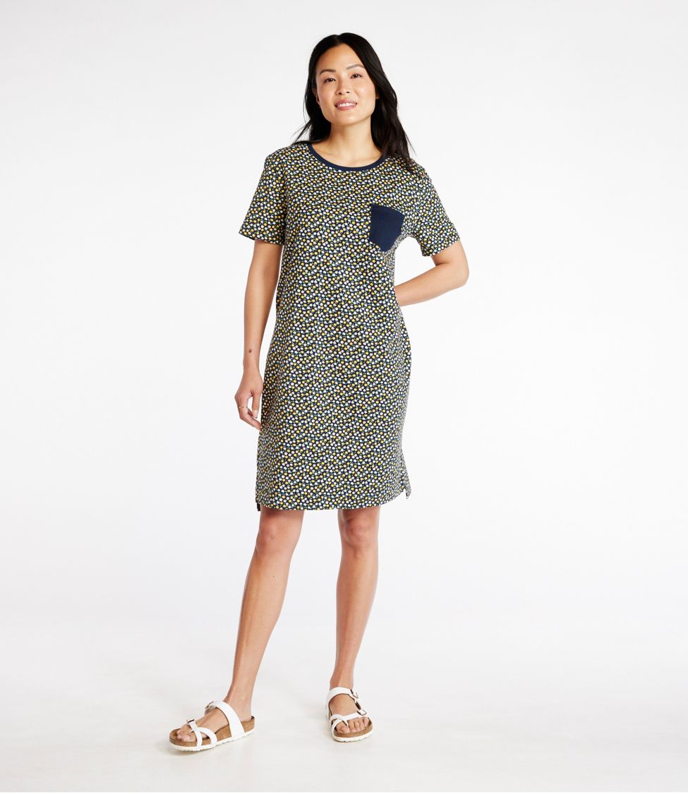 Cotton t on sale shirt dress long