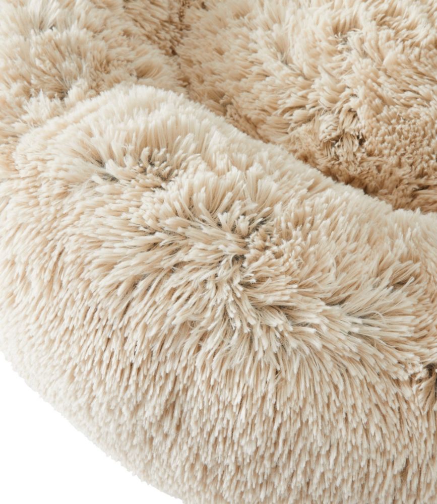 Plush Cuddler Dog Bed