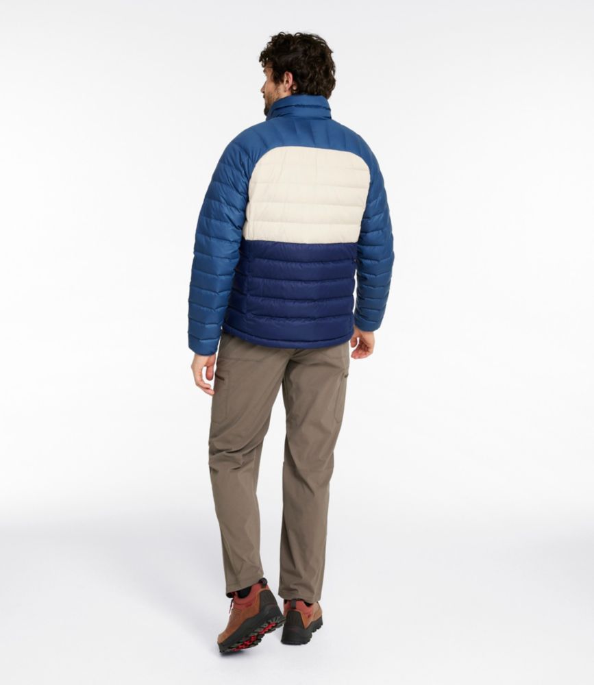 Men's Bean's Down Jacket, Colorblock