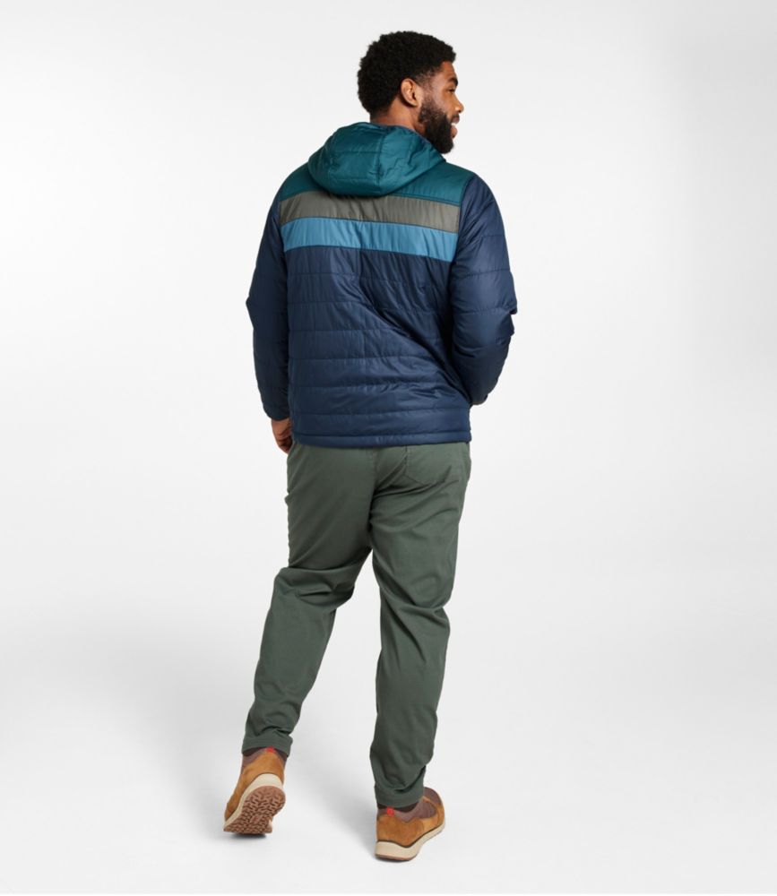 Men's Mountain Classic Puffer Hooded Jacket, Colorblock | Men's at L.L.Bean