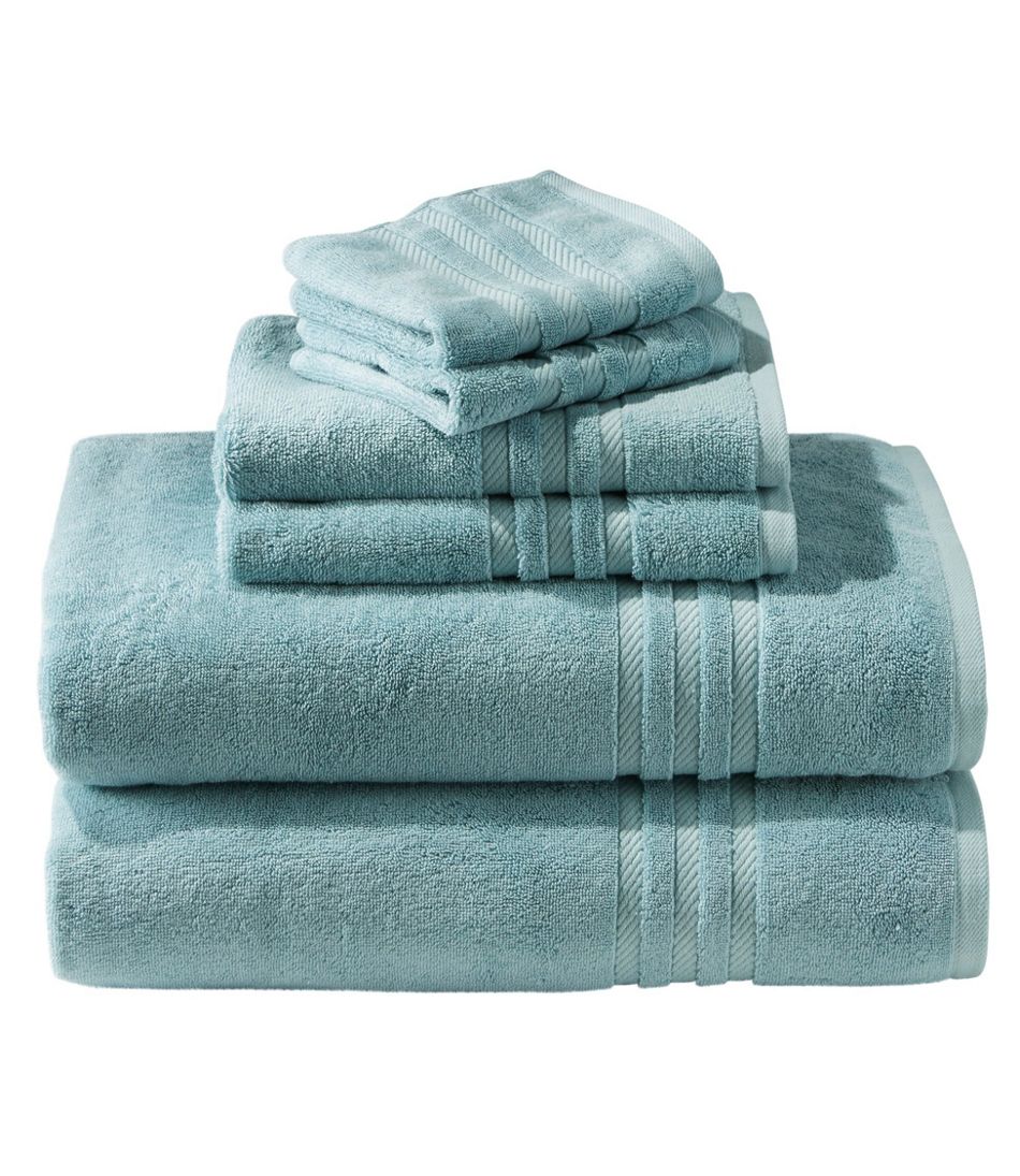 Organic Cotton Towel Blue Quartz | L.L.Bean