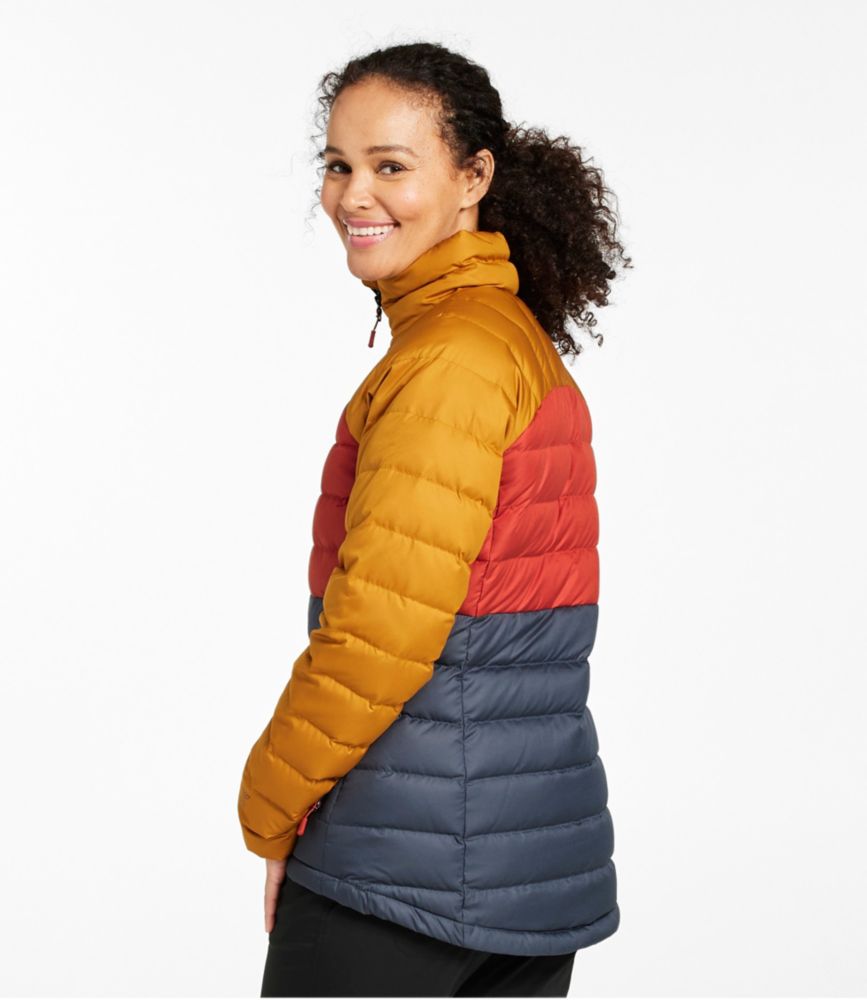 Women's Bean's Down Jacket, Colorblock Insulated Jackets at L.L.Bean