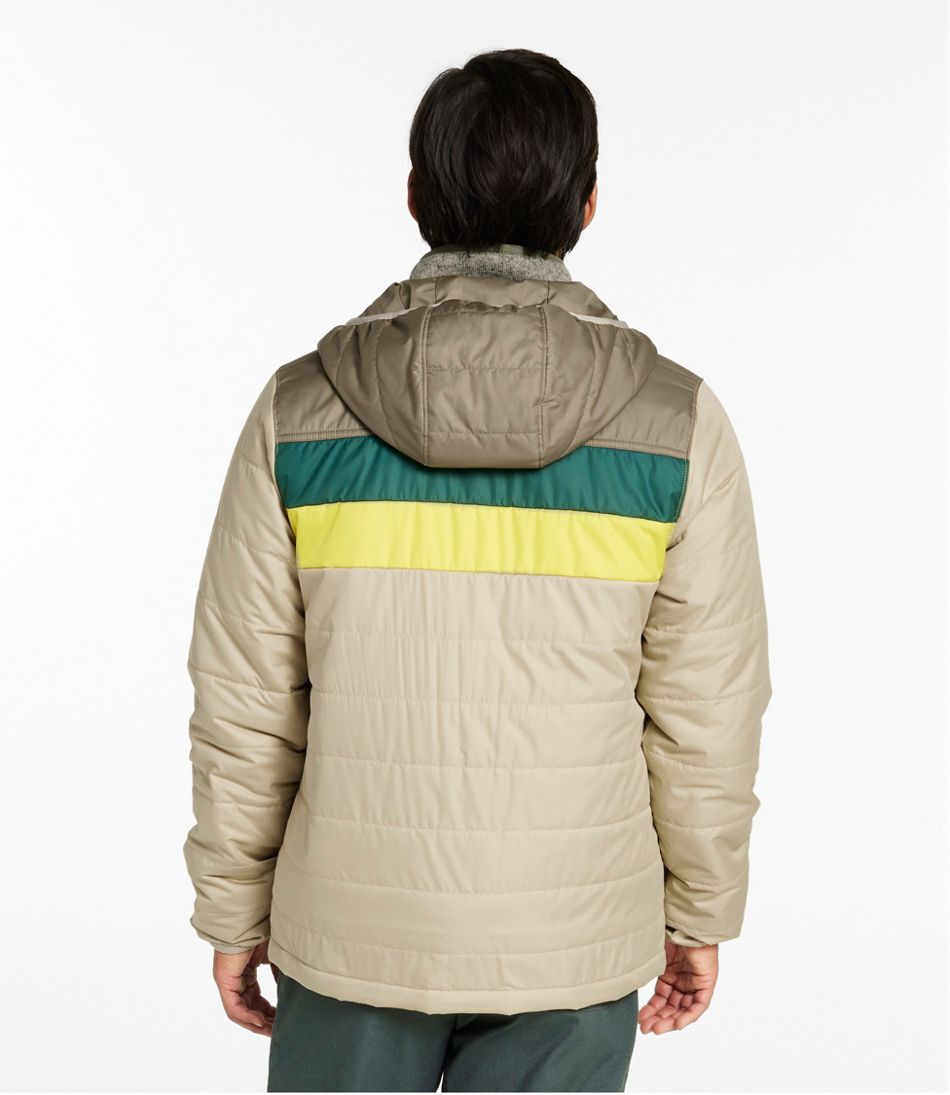 Men's Mountain Classic Puffer Hooded Jacket, Colorblock Men's Mountain Classic Puffer Hooded Jacket, Colorblock