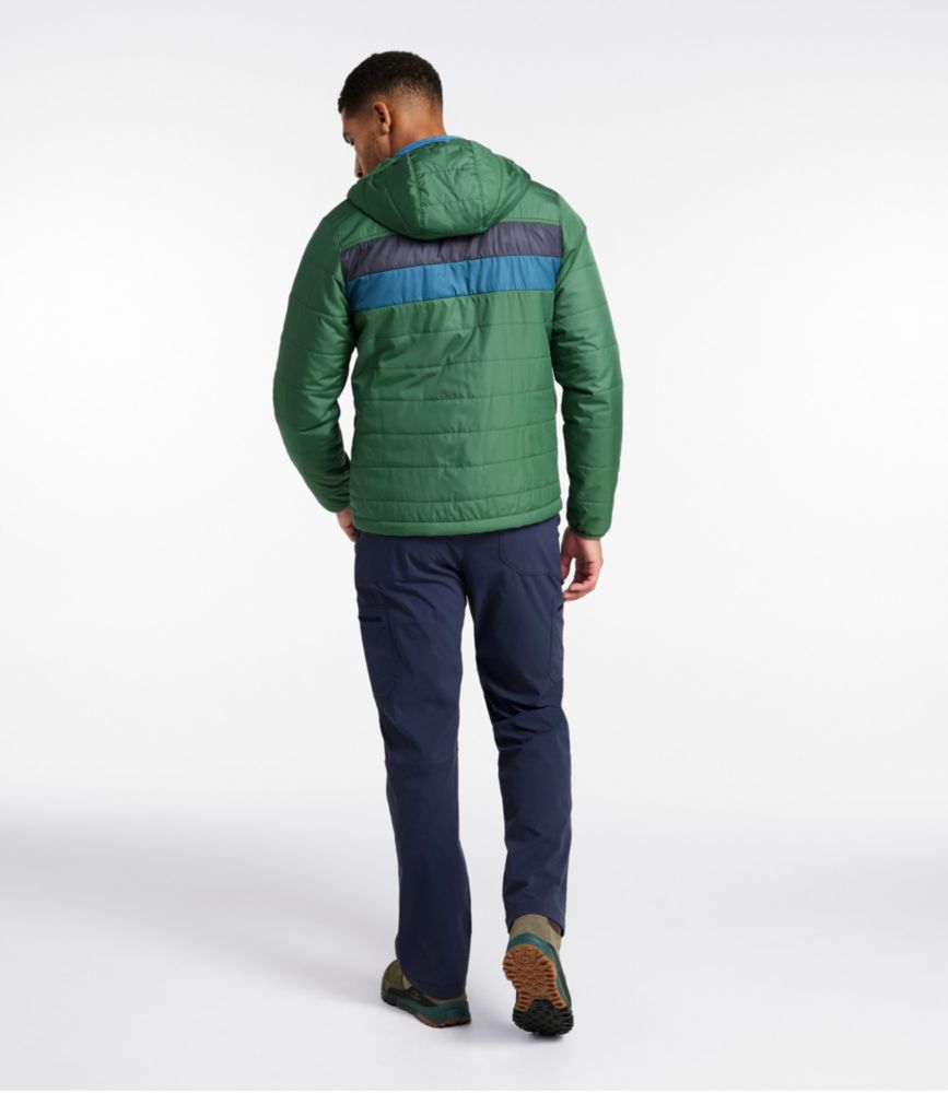 Men's Mountain Classic Puffer Hooded Jacket, Colorblock | Men's at L.L.Bean