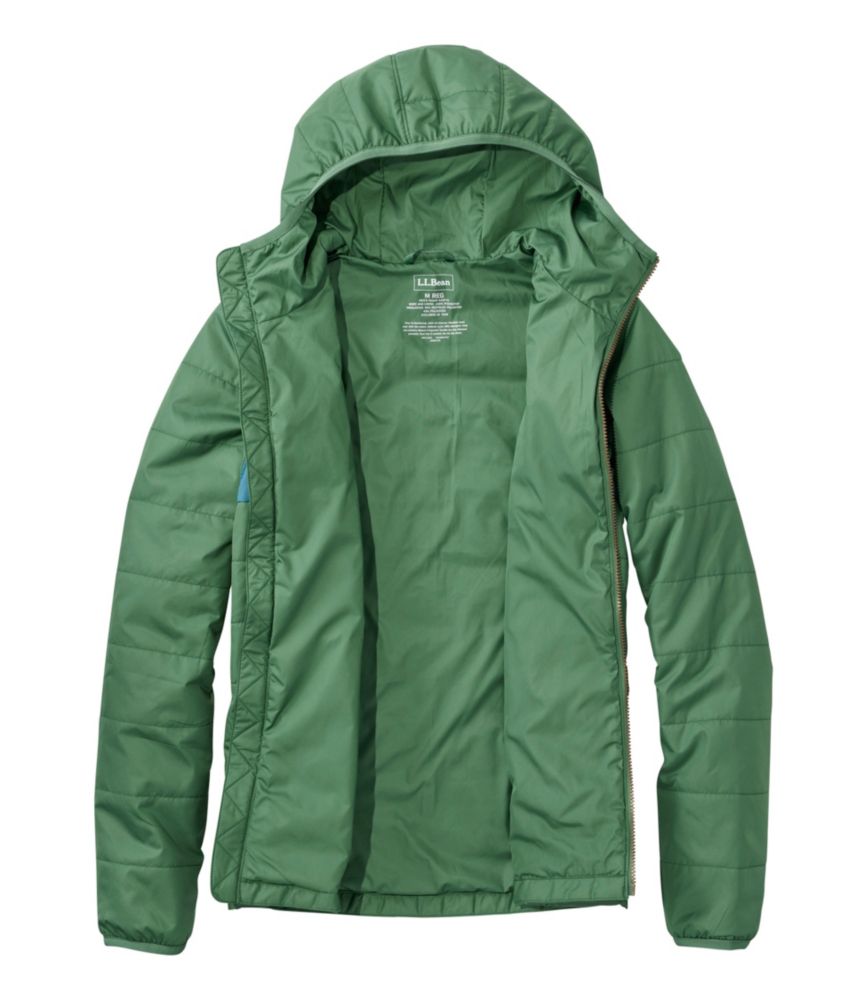 Men's Mountain Classic Puffer Hooded Jacket, Colorblock