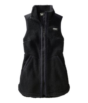 Women's Bean's Sherpa Fleece Long Vest