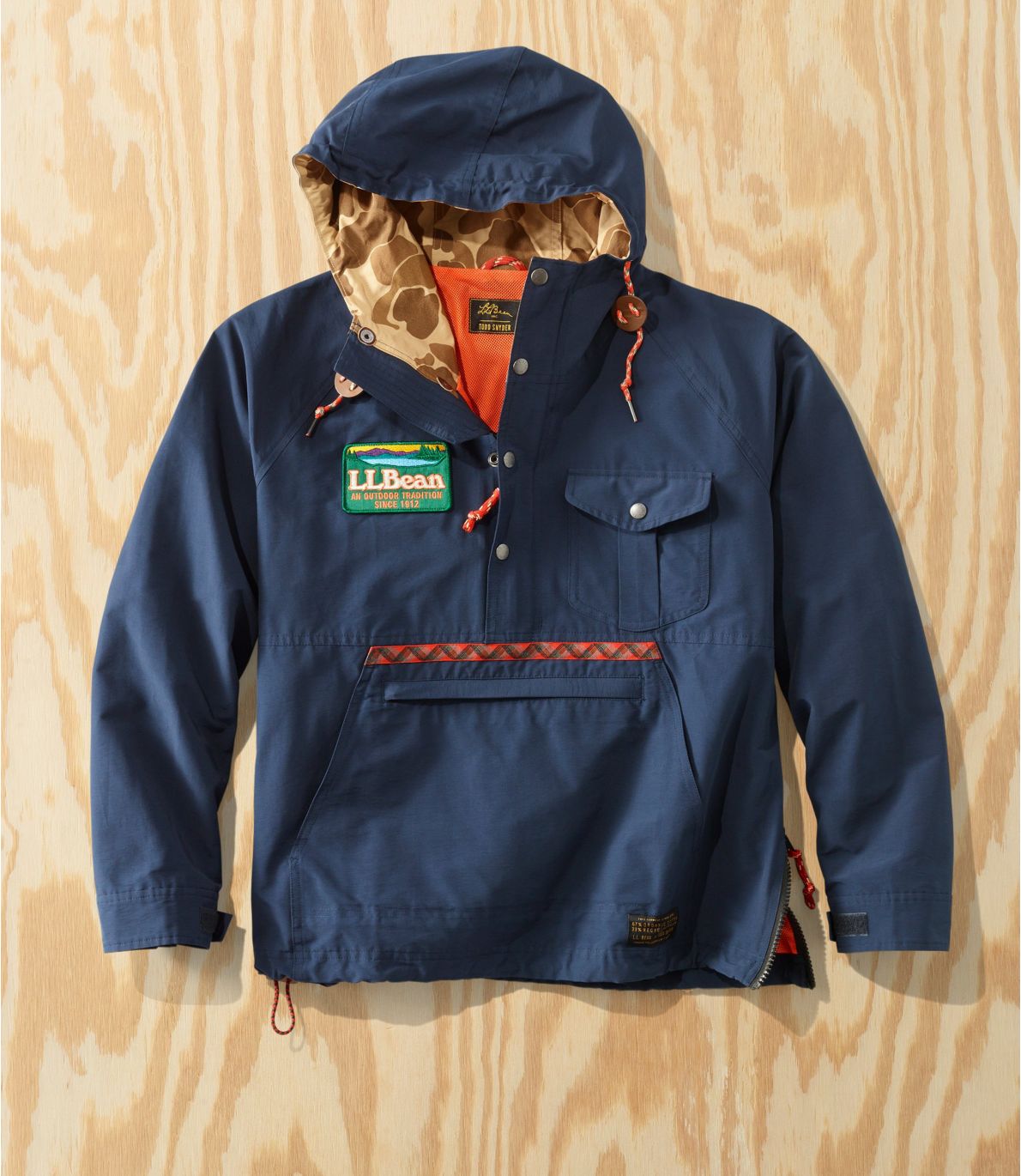todd snyder ll bean anorak