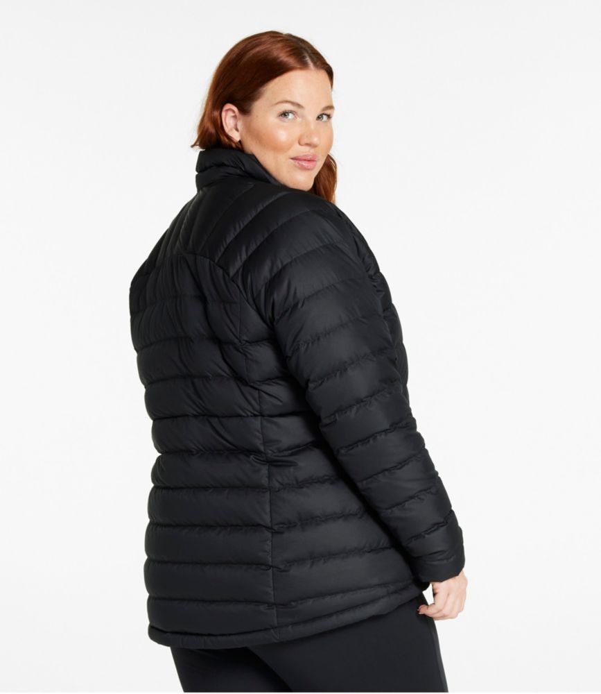 Women's Bean's Down Jacket, Dark Pine, small image number 3