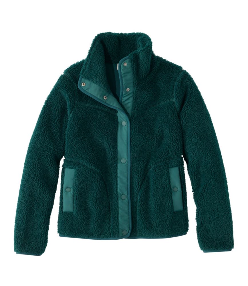 Women's Bean's Sherpa Fleece Jacket