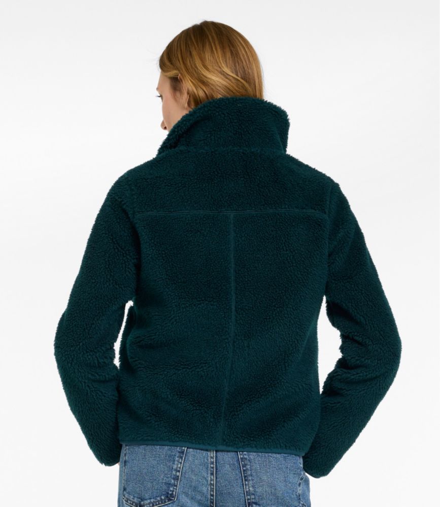 Women's Bean's Sherpa Fleece Jacket