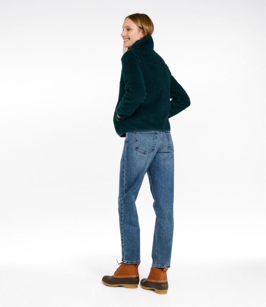 Women's Bean's Sherpa Fleece Jacket