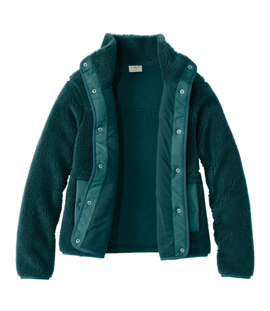 Women's Bean's Sherpa Fleece Jacket